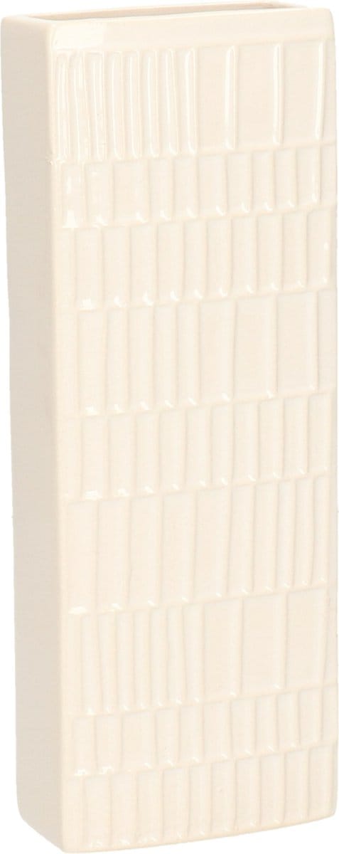Gerimport Waterverdamper - wit - keramiek - 400 ml - radiatorbak luchtbevochtiger - 7,4 x 18,6 cm