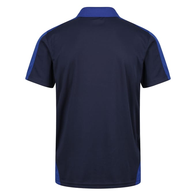 Regatta Contrast Coolweave Pique Polo Shirt (Marine/Nieuw Koninklijk)
