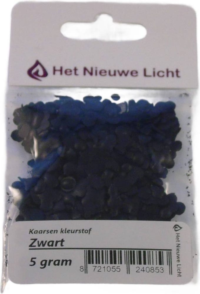 Het Nieuwe Licht ® - Kaarsen kleurstof - ZWART - 5 gram