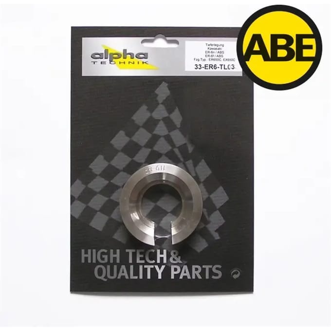 Verlagingsset Alpha Technik Kawasaki ER6n/ER6f ER650E/EX650E