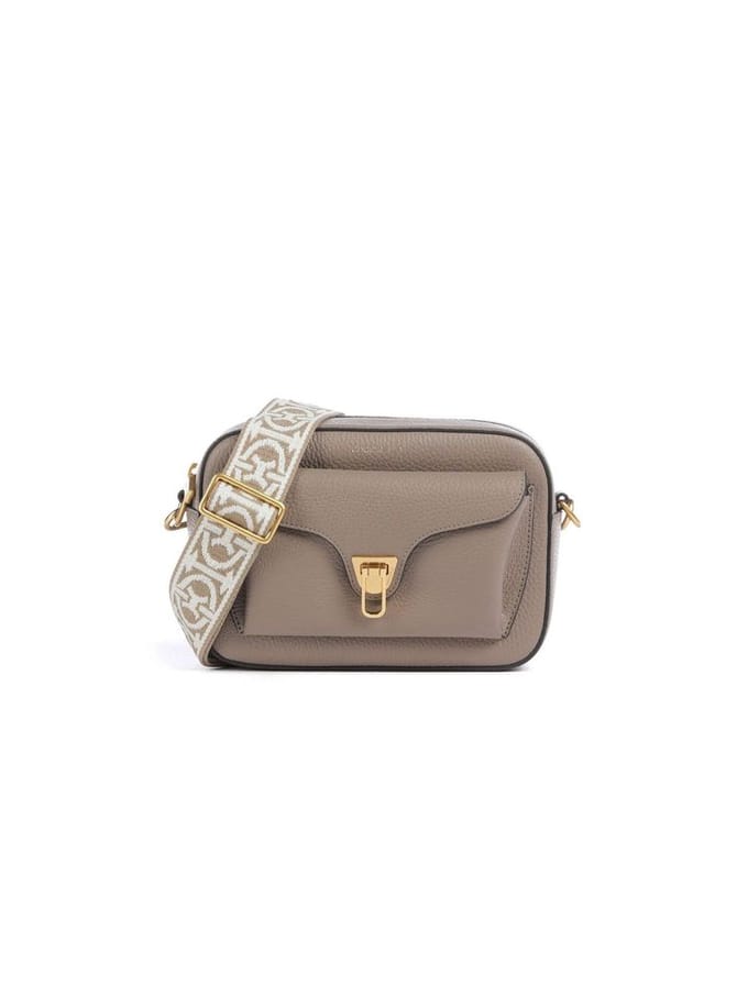 Coccinelle Schoudertas Warm Taupe
