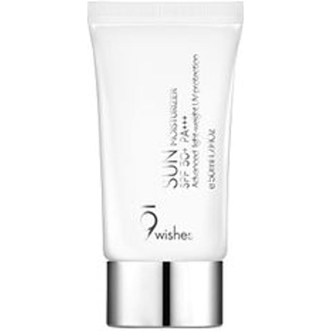9Wishes, Zonbeschermende Moisturizer, SPF 50+ PA+++, 50 ml (50 ml) white