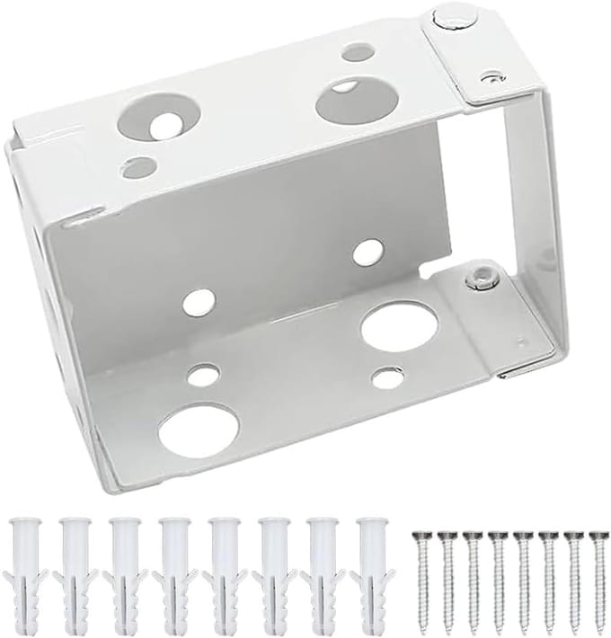 2pcs Box Mounting Bracket - 2 sets - Voor High Profile Blinds - Witte Kleur - Blinds Top Rail Hold Bracket