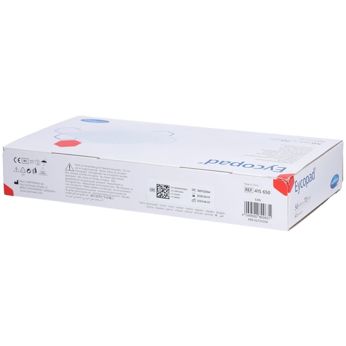 Hartmann Eycopad® Niet Steriel 56 mm x 70 50 Compressen