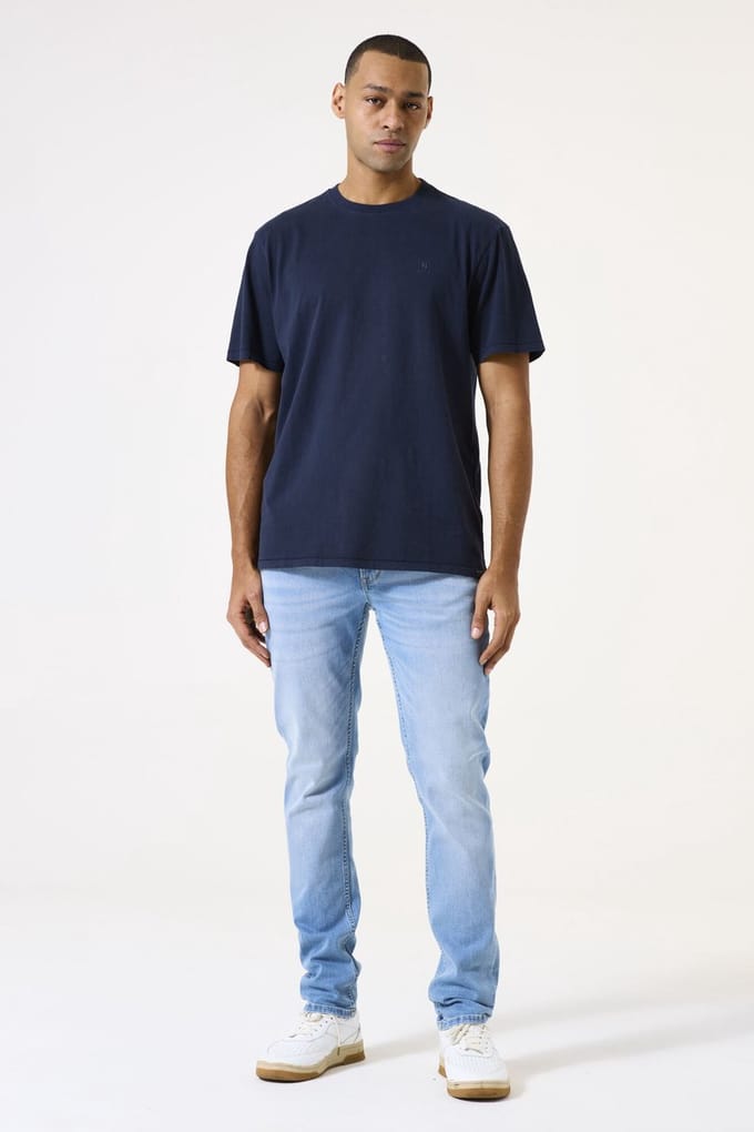 GARCIA Savio Heren Slim Fit Jeans Blauw