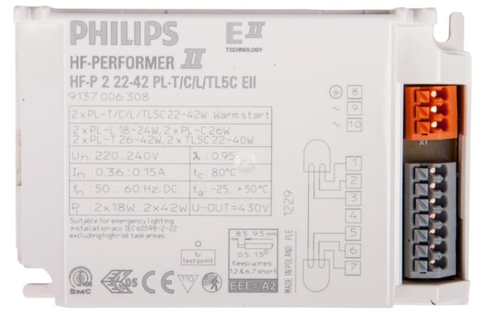 Philips HF-Performer II Voorschakelapparaat - 91399930 - E3AK9