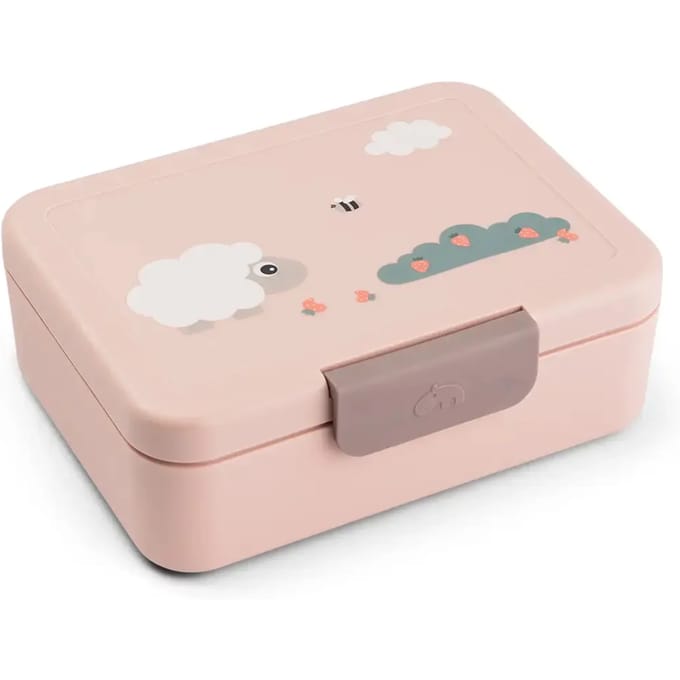 Lunchbox met scheiding voor baby Done by Deer Tiny farm