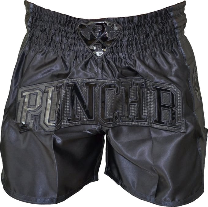 PunchR Muay Thai Kickboks Broek Zwart - XXS
