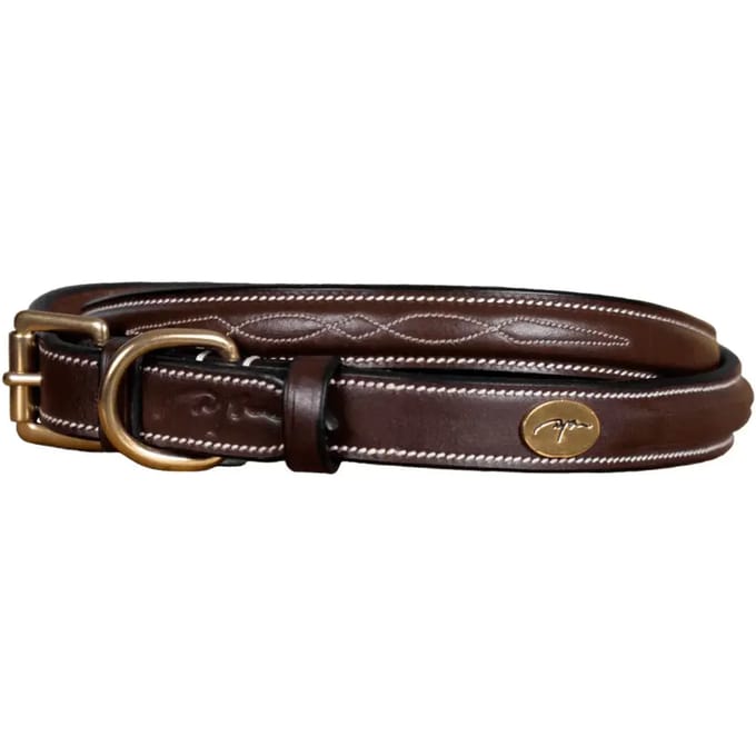 Halsband met decoratieve stiksels Dy'on