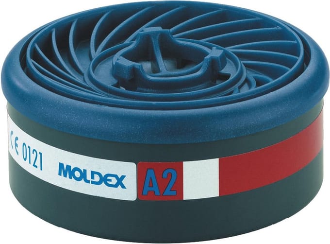 Moldex EasyLock Gas Gasfilter Filterklasse/beschermingsgraad: A2 8 stuk(s)