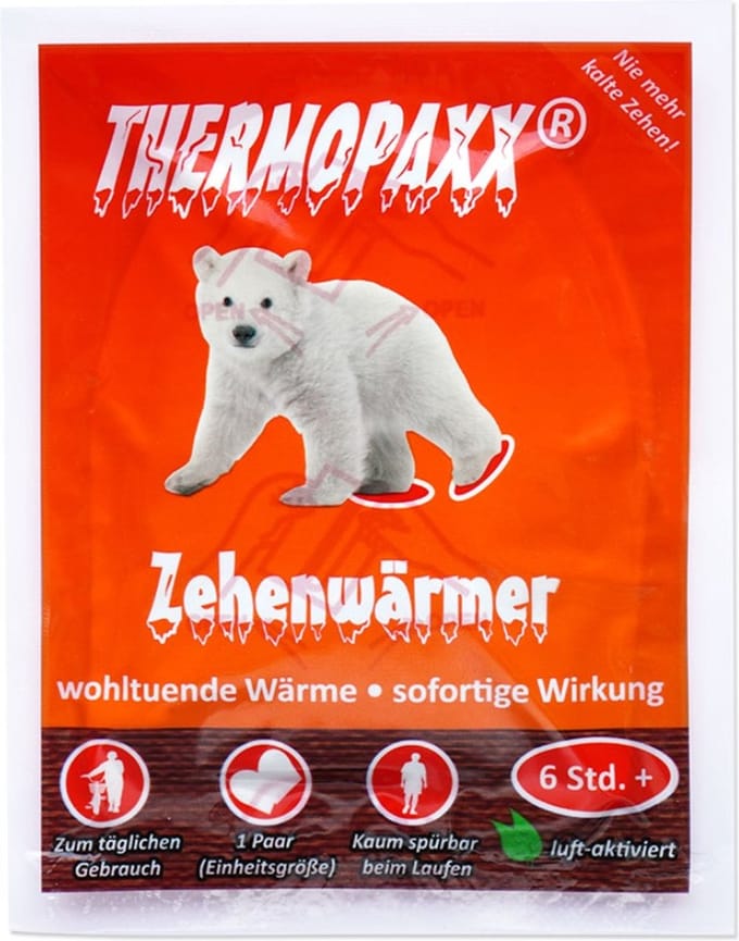 Thermopaxx Voetwarmers 6 uur 2 stuks