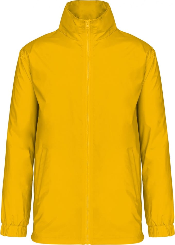 Kariban Gevoerde windbreaker heren K687 - Yellow - M