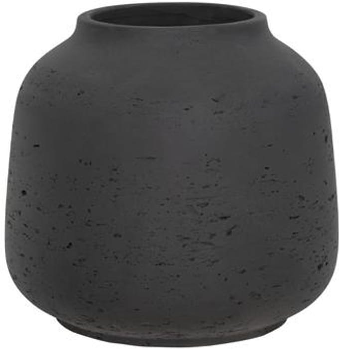 Pottery Pots - Plantenbak - Jabari L - Ø17,5cm x H16cm - Black Washed