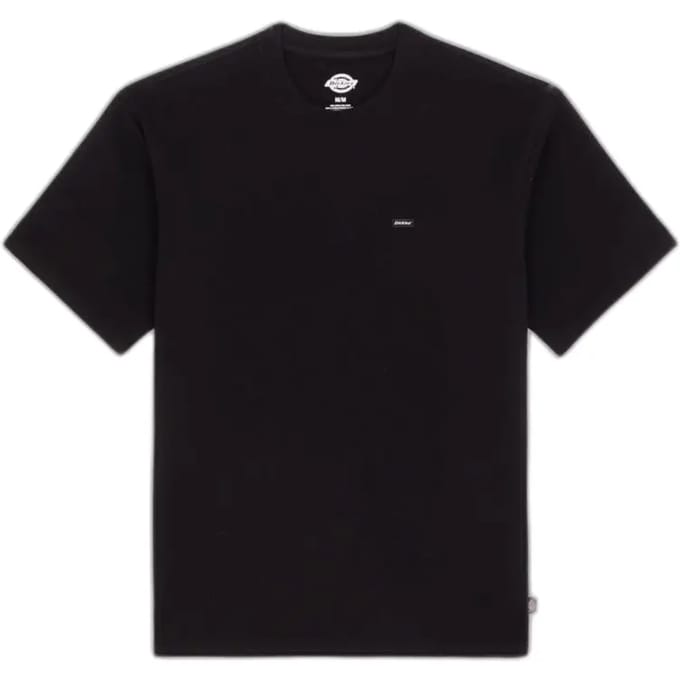 T-shirt met labeldetail en ronde hals