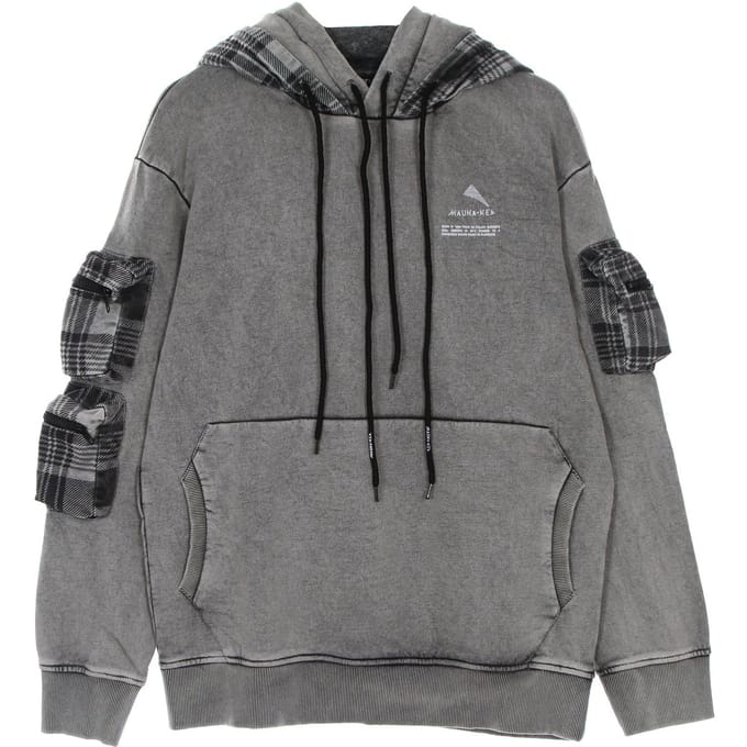 Moleskin Double Hoodie Lichtgewicht herensweatshirt met capuchon