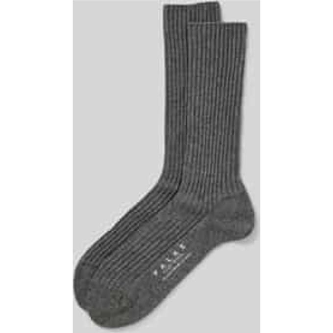 FALKE Cosy Wool Boot eenkleurig wol sokken dames grijs - maat 39-42