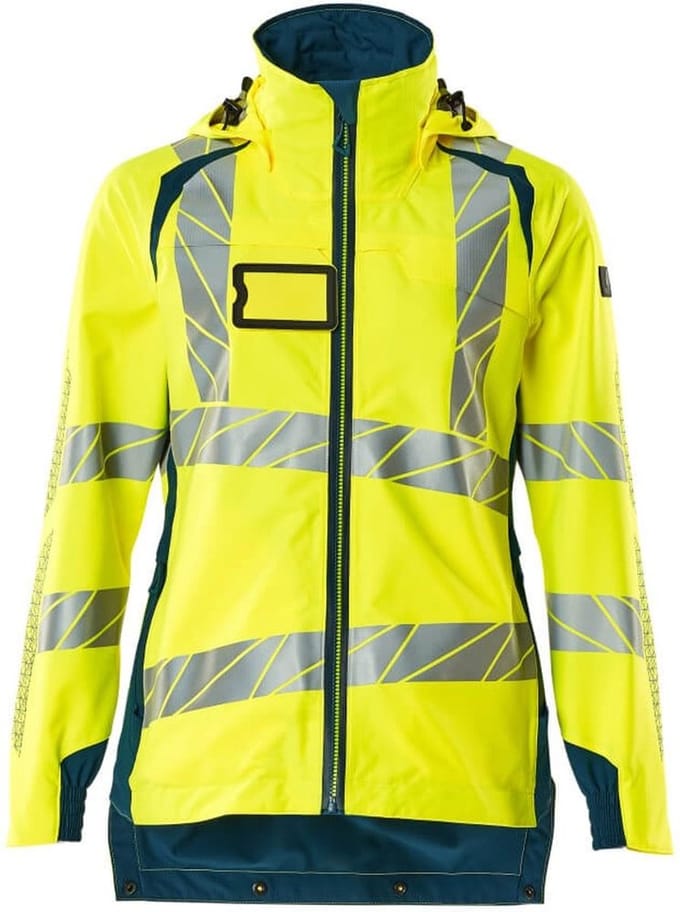 Mascot Accelerate Safe Shell jas 19011-449 - hi-vis geel/donkerpetrol - 2XL