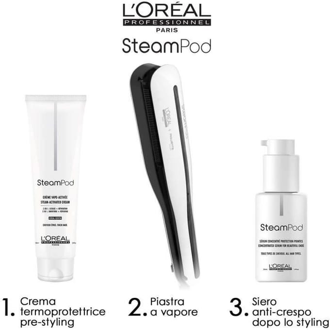 Hair Straightener IMETEC Bellissima Steam Elixir