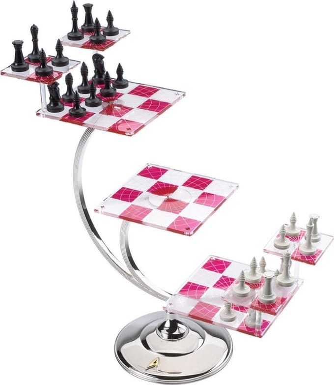 Noble Collection Star Trek - Bordspel - Tri Dimensional Schaakset