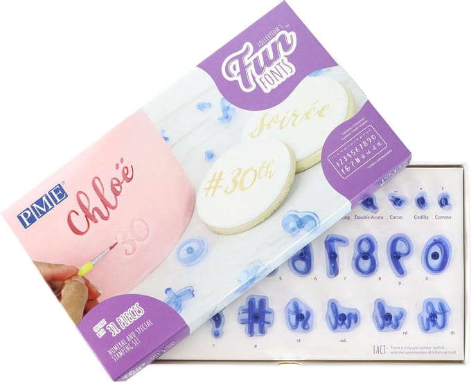 PME Fun Fonts Cijfers en Speciale Tekens