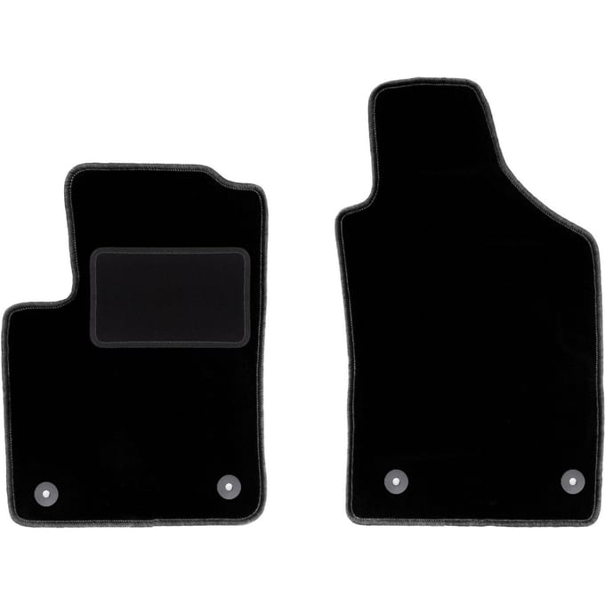 Voormatten zwart voor: Fiat 500 FL hatchback (2013-2019)