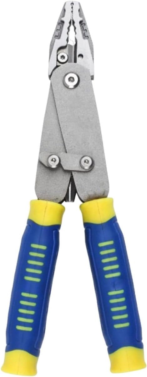 Draadstripper Tang - Kabelstripper Multifunctioneel - Elektra Reparatie - Ergonomisch Ontwerp - 21 cm - Metaal