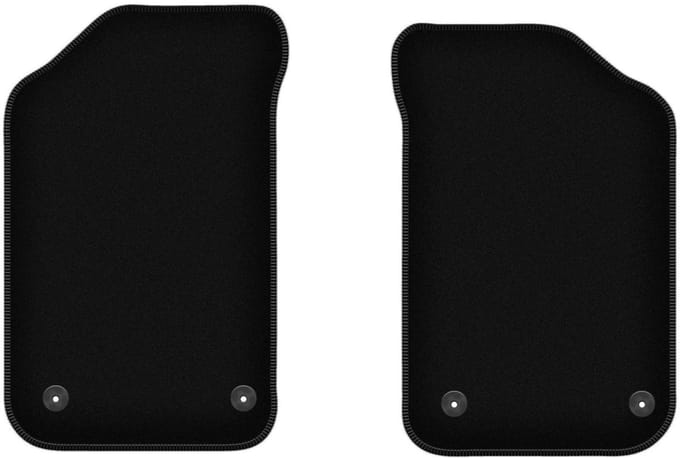 BASIC zwarte veloursmatten voor: MG F/TF coupé, cabrio (2007-2011)