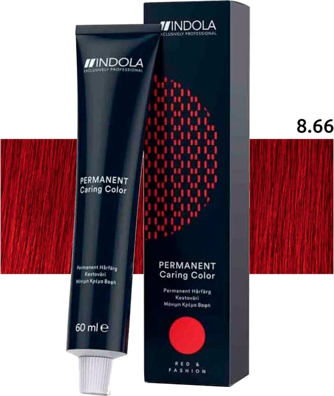 Indola - Indola Profession Permanent Caring Color 8.66x 60ml