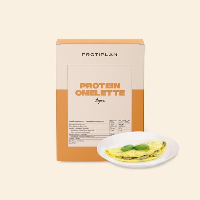 Protiplan - Omelet Eekhoorntjesbrood - 7 x 29,5 g - Eiwitrijk - Koolhydraatarm