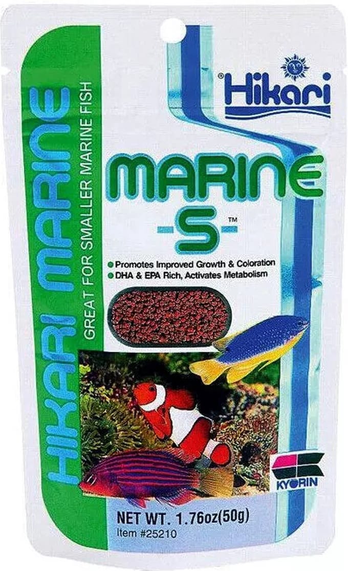 Hikari marine S 50 gram - Zeevissen Visvoer