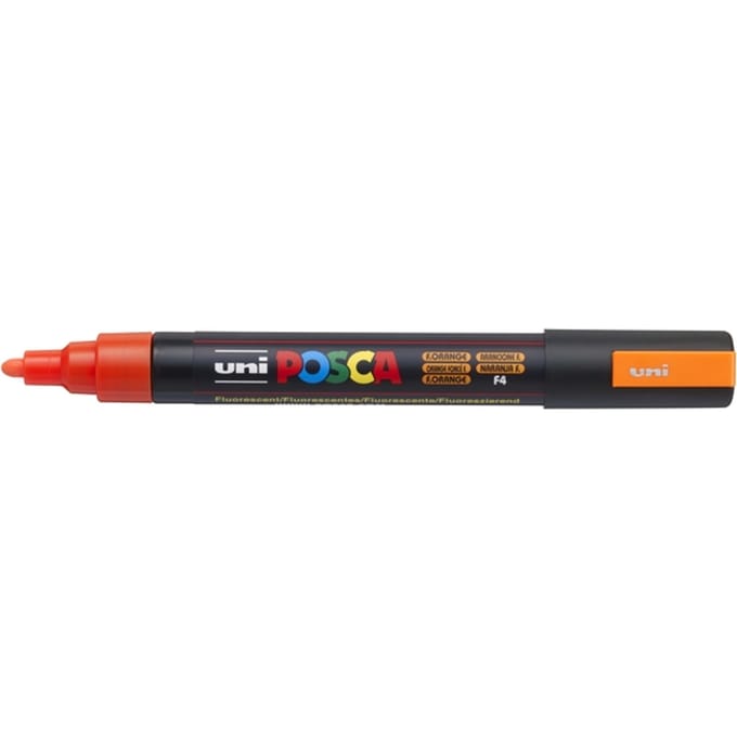 Posca verfstift - Oranje - Waterbasis - Conische punt medium - 1 stuk