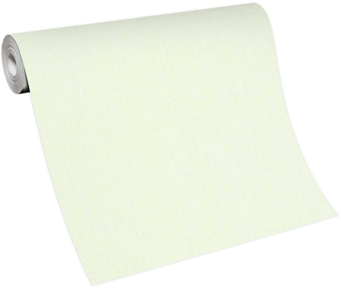 Elle Decoration Vinylbehang Effen - Lichtgroen - 10,05m X 53cm