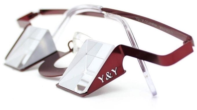 Y&Y Vertical Belay Glasses Colorful Zekerbril Rood EOL