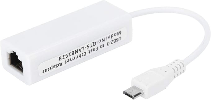 Netwerkadapter - Ethernet Adapter - Apparaat Verbinden - Automatische Netwerkdetectie - 10/100 Mbps - Zwart