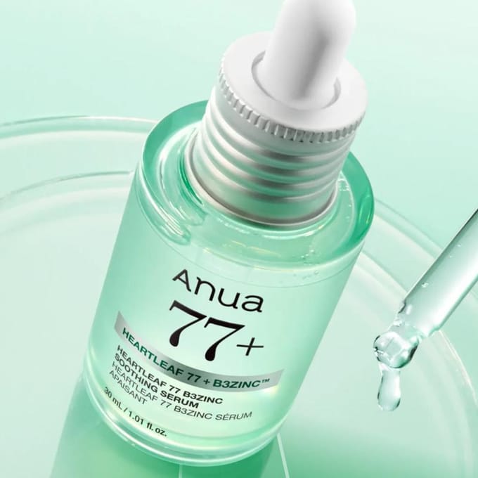 [Anua] Sérum Apaisant Heartleaf 77 B3ZINC 30ml white