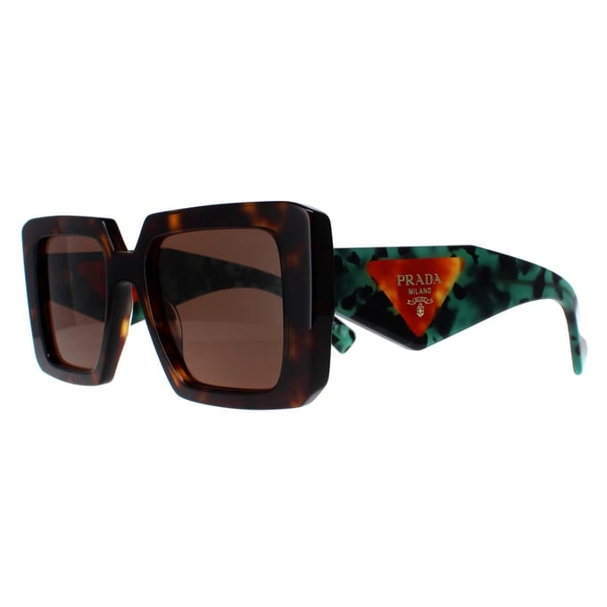 Prada PR23YS 2AU06B tortoise donkerbruine zonnebril