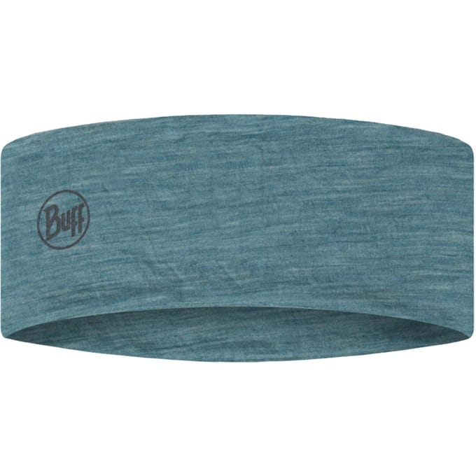 BUFF® LW Merino Wool Headband SOLID POOL - Hoofdband