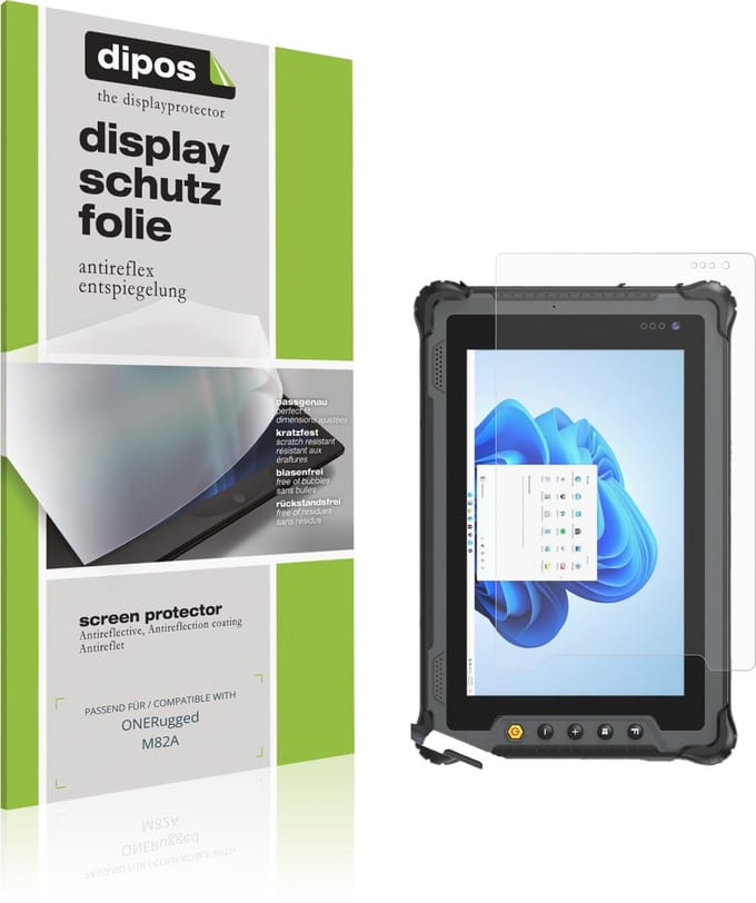dipos – 2x Matte Beschermfolie geschikt voor ONERugged M82A | Krasbestendige & antireflecterende Screenprotector Ultra-Thin