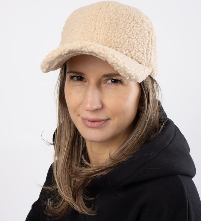 Teddy Cap | eindbaas - Teddy Cap | | Kleur Off White