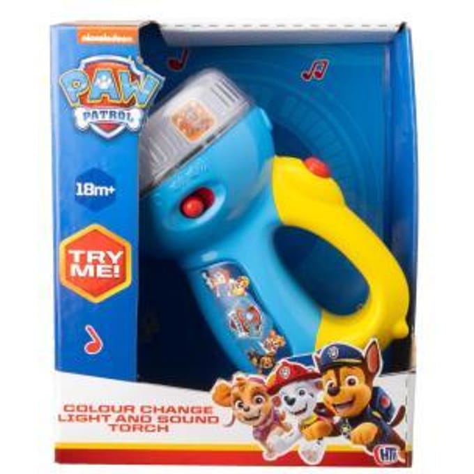 Paw Patrol zaklamp met kleurverandering Interactief speelgoed
