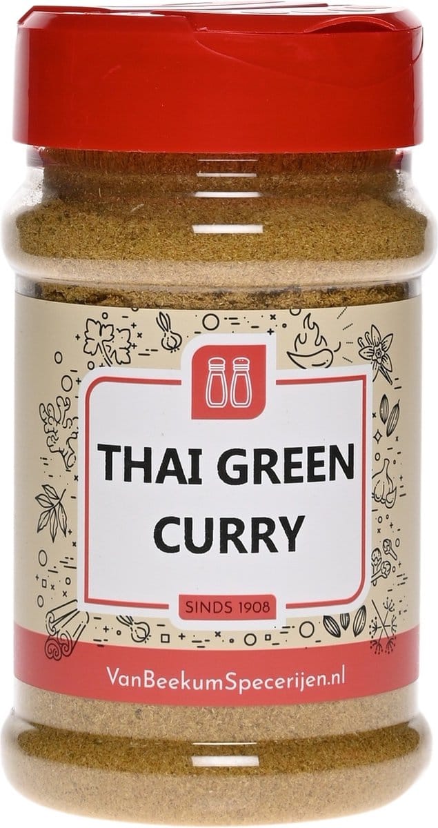Van Beekum Specerijen - Thai Green Curry Kruiden - Strooibus 120 Gram