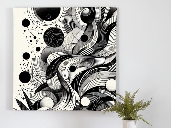 Kunstprint | Wanddecoratie | Dibond | 100 × 100 cm