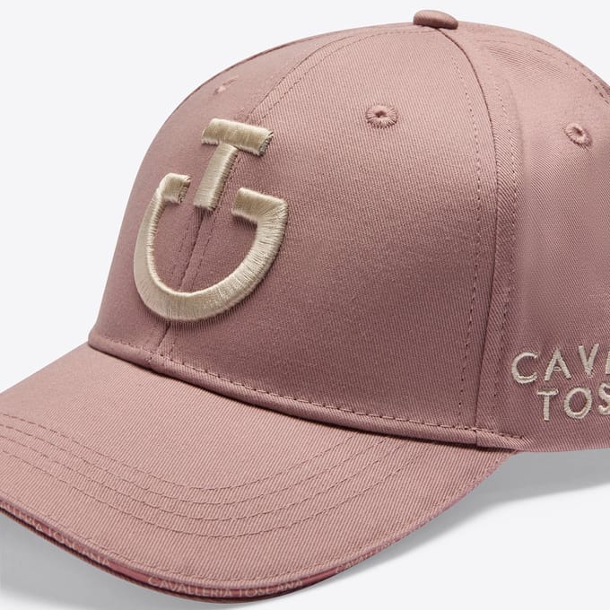 Cavalleria Toscana CT Cotton Baseball Cap Violet Ice