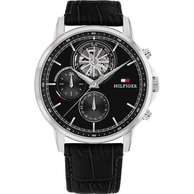 Tommy Hilfiger - Heren Horloge Stewart 1710605 - Zwart