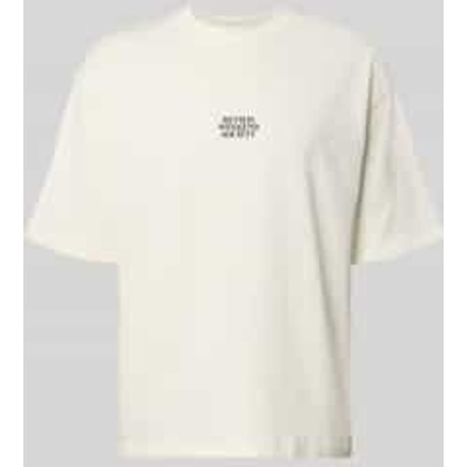 relaxed fit T-shirt met logoprint