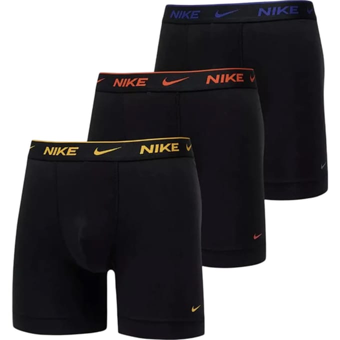 Nike Boxer Brief 3er Pack Boxershorts Zwart Ktqy