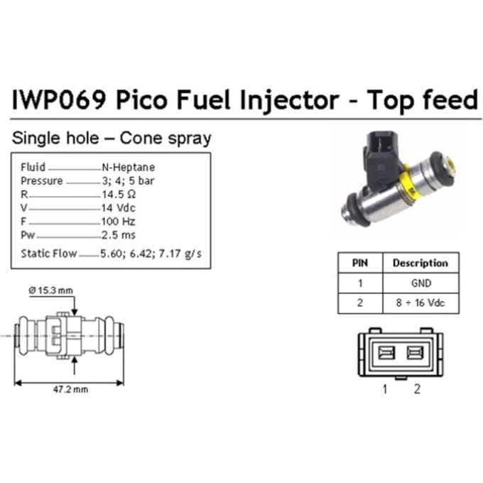 Brandstofinjector MAGNETI MARELLI 214310006900