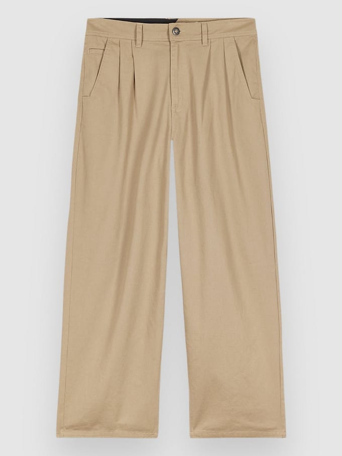 Volcom Baggos Pleat Broek bruin