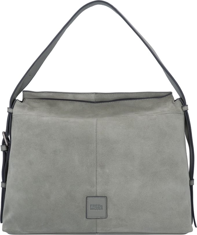 FREDsBRUDER Leren Schoudertas Sually Long Shoulderbag Sage Kaki
