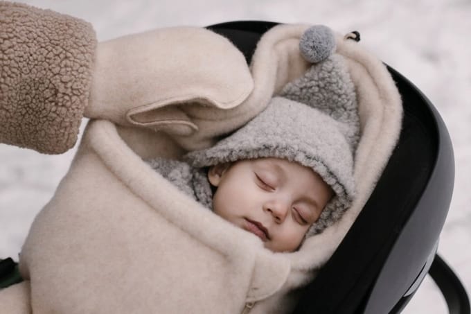 Zaffiro Mini Slaapzak Wol Premium 0-18m Sierra Beige